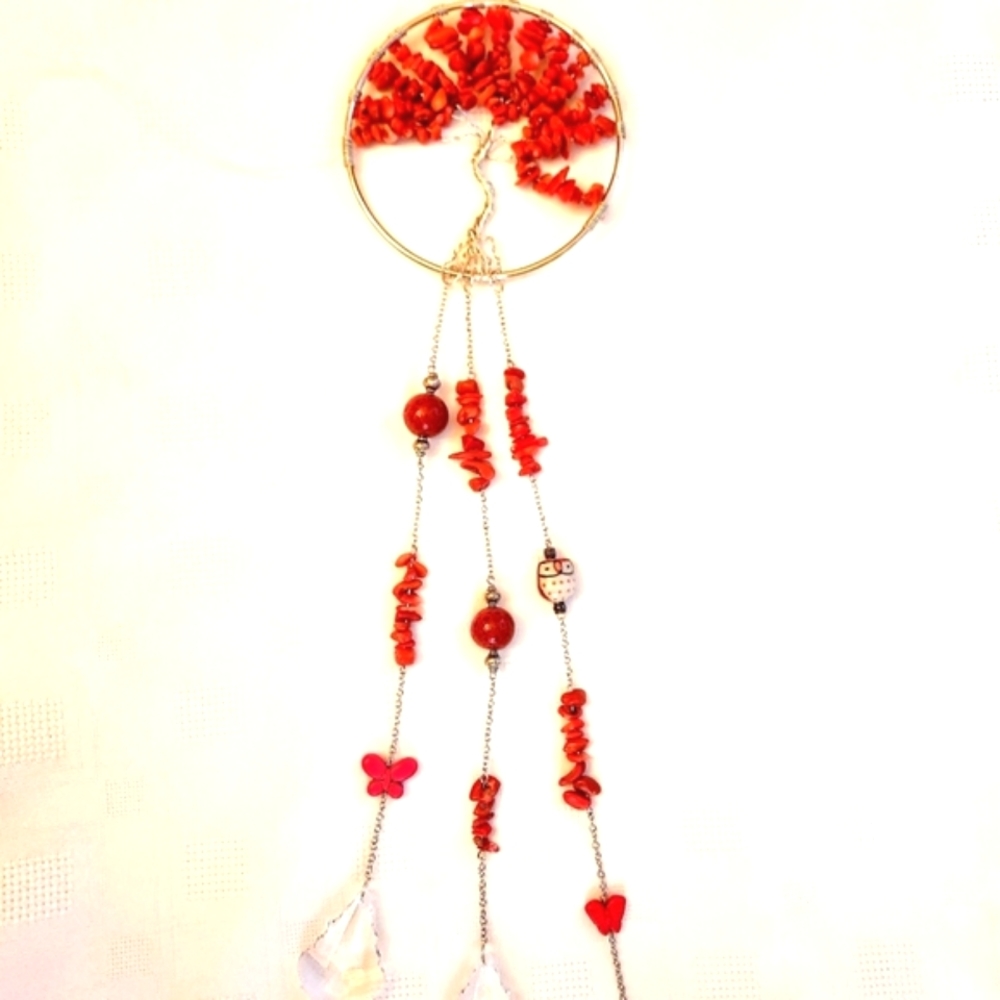 Love Crystals? Tree of Life- Red Coral Bamboo